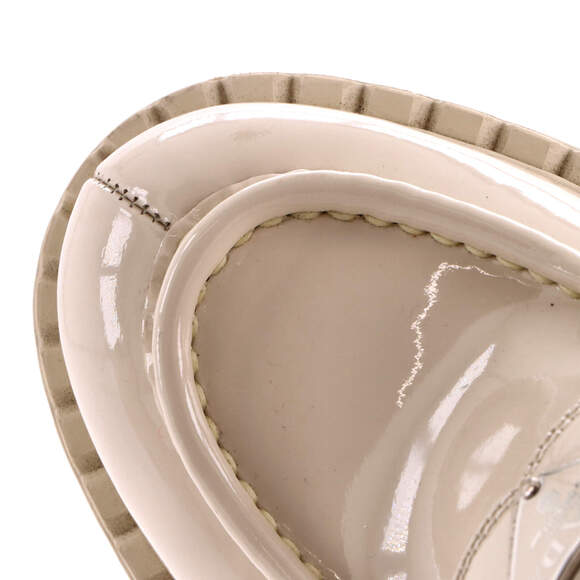 Prada Women's Triangle Logo Platform Loafers Patent - Picture 5 of 6